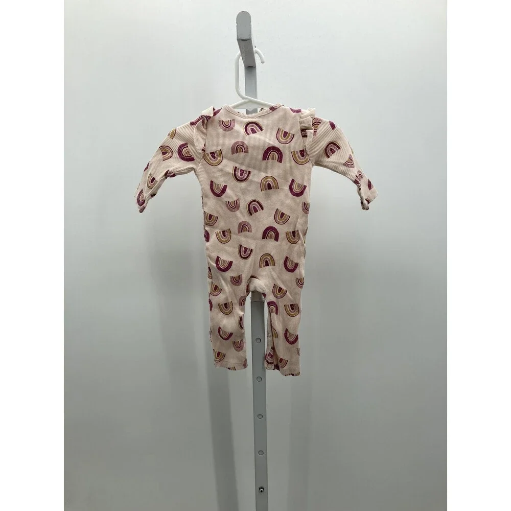 Jessica Simpson Size 3-6 Months Girls Long Slv. Romper